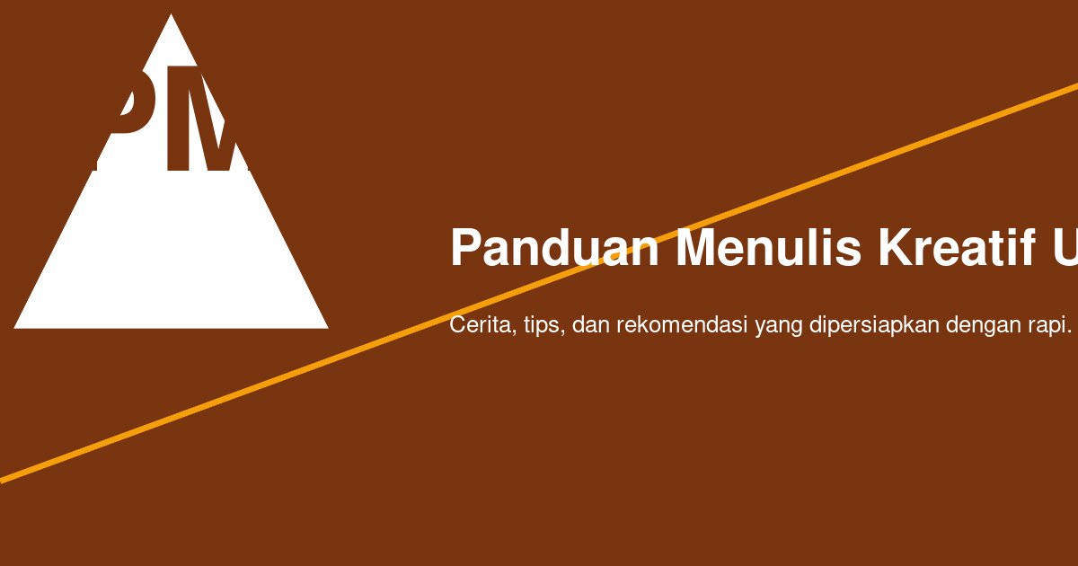Apa Perbedaan Menulis Kreatif dan Menulis Biasa? Panduan Lengkap untuk Pemula